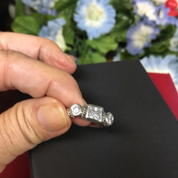 Authentic Judith Ripka Rings - Picture 4 of 4